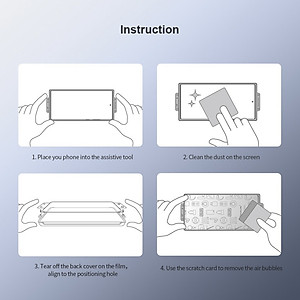 Miếng dán màn hình cho Samsung Galaxy S23 Ultra/ S23 Plus Nillkin Impact Resistant Curved Film (Bộ 2 Miếng) - Hàng Chính Hãng