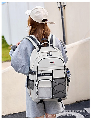 Balo thời trang phong cách Hàn Quốc dày dặn chống thấm nước dùng cho đi học, đi chơi - BEE GEE – BLTT9151