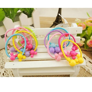 Túi 50 Chun Buộc Tóc Nhiều Màu Siêu Xinh, Siêu Đáng Yêu Cho Bé Gái, Giúp Bé Gái Cột Tóc Gọn Gàng, Tránh Đau Đầu
