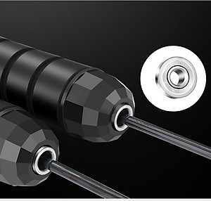 Bộ dây nhảy cá nhân lõi cáp cao cấp tập thể dục (Giao màu ngẫu nhiên)