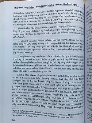 Nhập môn công chứng - Từ luật thực định đến thực tiễn hành nghề (Tái bản lần thứ nhất, có sửa đổi, bổ sung)