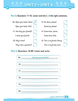 Sách Big 4 Bộ Đề Tự Kiểm Tra 4 Kỹ Năng Nghe - Nói - Đọc - Viết (Cơ Bản Và Nâng Cao) Tiếng Anh Lớp 3 Tập 1