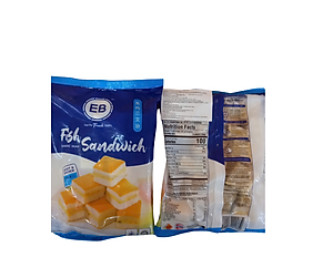 Cá Hồi Sandwich EB ( Fish Sandwich ) Gói 500gr - Hàng phân phối