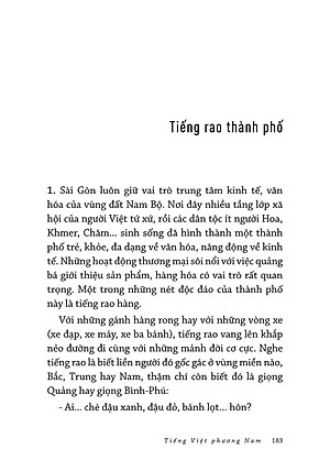 Tiếng Việt Phương Nam - Tiếng Việt Giàu Đẹp