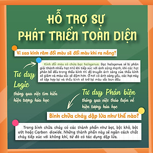 Combo Vật lý Hóa học vui nhộn - Những câu hỏi vì sao về Vật lý, Hóa học (2 Cuốn)