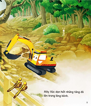 Sách Thế Giới Xe Công Trình - Xe Xúc Siêu Phàm