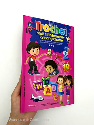 Sách Trò Chơi Phát Triển Toàn Diện Kỹ Năng Cho Trẻ - Tập 3