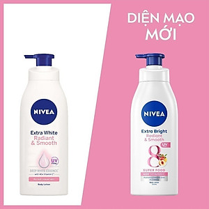 Sữa Dưỡng Thể NIVEA Extra Bright Dưỡng Sáng Da | Mịn Da (350 ml)