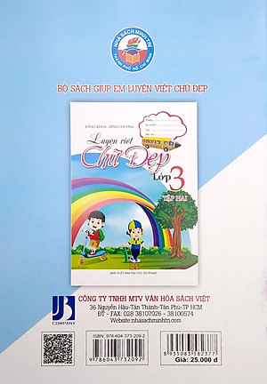 Luyện Viết Chữ Đẹp Lớp 3 - Tập 1