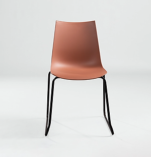 Ghế nhựa chân sắt nhập khẩu Tundo cao cấp JNST Amelie21CT 42 x 43 x 82 cm