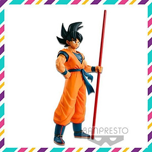 Mô Hình Dragon Ball Songoku Cầm Gậy - Hàng Cao Cấp, Cao 27cm FullBox