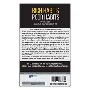 Sách Rich Habits - Poor Habits Sự khác biệt giữa người giàu và người nghèo