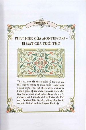 Sách Phương Pháp Montessori - Cẩm Nang Nuôi Dạy Con