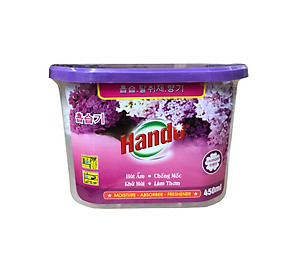 Combo 2 Hộp Hút Ẩm Khử Mùi Nấm Mốc Hương Lavender 450Ml