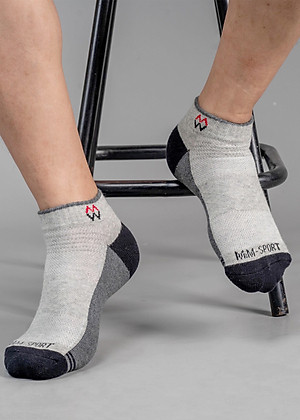 Combo 5 Đôi Tất Vớ Thể Thao, Vớ Đá Banh, Vớ Chạy Bộ Cổ Ngắn, Sợi Cotton Cao Cấp Chống Hôi Chân, Chống Phồng Rộp Chân, Chống Trượt Co Giãn 4 Chiều Mrm Manlywear - MM