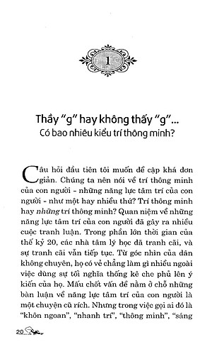 Sách Dẫn Luận Về Trí Thông Minh