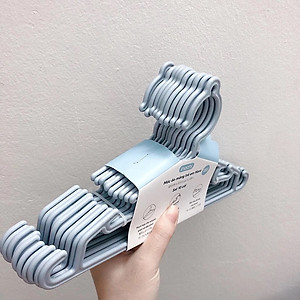 Set 10 móc áo mỏng trẻ em Hara 185 Inochi