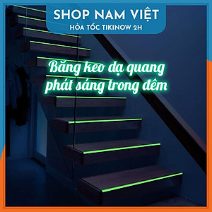 Băng Keo Dạ Quang (Phát sáng trong đêm) Trang Trí Nhà Cửa, Dán Nội Thất