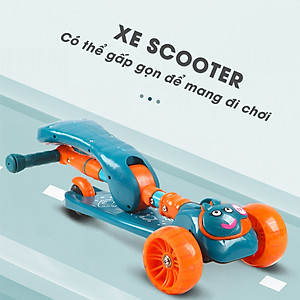 Xe Trượt Scooter Cao Cấp 3 Bánh Phát Sáng Mẫu Mới 2024 - Hàng chính hãng