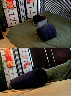 Ghế Tình Nhân Ôm Ngủ, Gối Bơm Hơi Gối Ôm Cắm Trại Gối Ôm Ngủ Có Lỗ Gối Hơi Cặp Đôi Có Thể Giặt