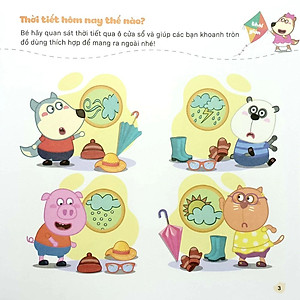 Sách Wolfoo Khám Phá Thời Gian