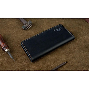 Bao da dành cho Samsung Galaxy Note 10 plus da bò thật