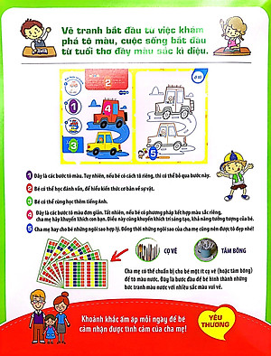Tô Màu Theo Từng Bước - Ô Tô, Xe Công Trình, Tàu Thủy 1
