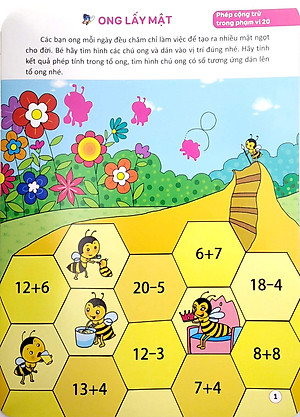 Sách Bóc Dán Hình Thông Minh Phát Triển Khả Năng Tư Duy Toán Học IQ EQ CQ (5-6 Tuổi) - 198 Sticker (Quyển 6)