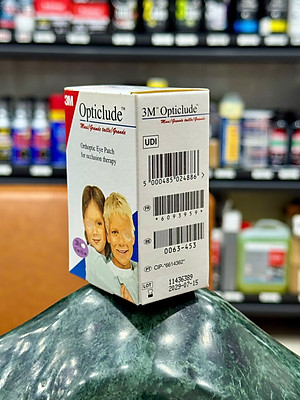 Băng Keo Dán Mắt Loại Phổ Thông 81mm x 57.5mm 3M - Nexcare - 1539 (4g)