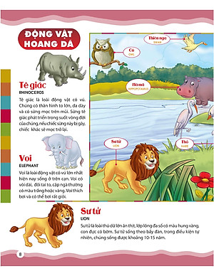 Sách Từ Điển Bằng Hình Của Tôi: Em Thích Miêu Tả (Dành Cho Trẻ Từ 4 - 6 Tuổi)