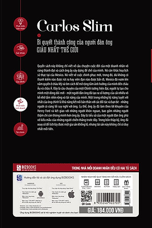 Sách Carlos Slim: Bí quyết thành công của người đàn ông giàu nhất thế giới