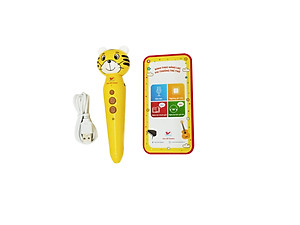 Bút Chấm Đọc-Học Tiếng Anh - Đánh Thức Năng Lực Phi Thường Từ Trẻ Thơ - Bút Hình Hổ (Dành Cho Trẻ Từ 0 Đến 10 Tuổi)