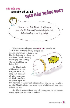 Cẩm Nang Bé Gái Tuổi Dậy Thì - Quyển 1: 160 Câu Hỏi - Đáp Về Sinh Lí Bạn Gái Tuổi Dậy Thì (Tái Bản 2019)