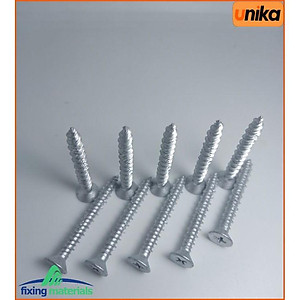 Túi 10 con vít bê tông UNIKA không dùng tắc kê nhựa (Thương hiệu Nhật, SX tại TQ)