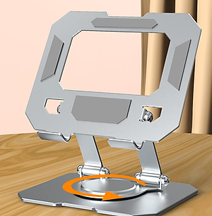 Giá Đỡ Cho Ipad, Điện Thoại Xoay 360 Độ Phiên Bản Cao Cấp Hợp Kim Nhôm- Hàng nhập khẩu 