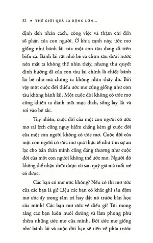 Sách Thế Giới Quả Là Rộng Lớn Và Có Rất Nhiều Việc Phải Làm (Tái Bản)