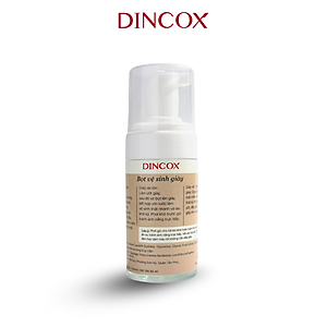 Bọt Vệ Sinh Giày Chuyên Dụng Đậm Đặc 100ml Chính Hãng Dincox