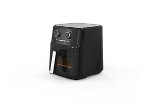 [Bản mới] Nồi chiên không dầu 6.5L SUNHOUSE SHD4030 - Công nghệ Rapid Air giảm tới 80% dầu mỡ - Khoang chiên trong suốt - Hàng chính hãng