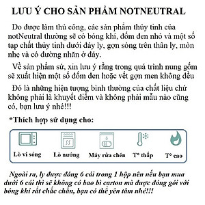 Bộ đĩa và ly sứ NotNeutral LINO Single Cappuccino 150ml