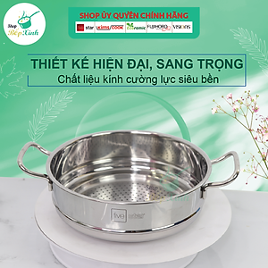 Xửng hấp cao cấp Fivestar standard không nắp tặng 1 muỗng canh ( 24cm / 26cm / 28cm / 30cm / 32cm )