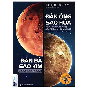 Sách Đàn Ông Sao Hỏa Đàn Bà Sao Kim - Tặng kèm 1 bookmar hình ngẫu nhiên như hình