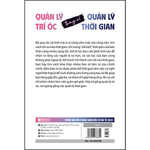 Sách Quản lý trí óc thay vì quản lý thời gian