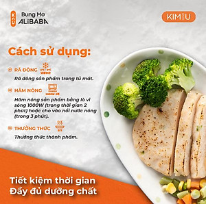 Ức Gà Steak Vị Tỏi Hàn Quốc Ăn Liền Healthy Tăng Cơ Giảm Cân - Gói 130g