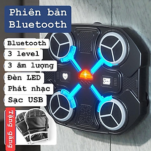 Máy Đấm Bốc Theo Nhạc, Hỗ Trợ Kết Nối Bluetooth, Boxing Theo Nhạc, Đồ Chơi Vận Động, Đồ Chơi Trẻ Em HT SYS
