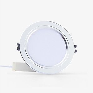 Đèn LED âm trần Downlight Rạng Đông Model: AT10 90/10W  lỗ khoét 90mm, công suất 8W, 10W chất lượng ánh sáng cao tăng khả năng nhận diện màu sắc - Hàng chính hãng.