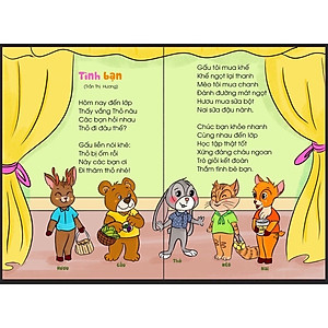 Sách - Thơ Học Nói Phát Triển IQ, EQ Cho Bé Từ 0-5 Tuổi