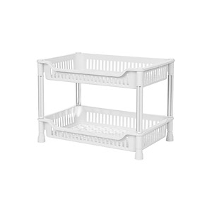 Kệ chữ nhật 2 Tầng , Kệ nhựa đựng đồ đa năng , kệ lắp ráp 2 tầng Việt Nhật 5538 - Hàng chính hãng ( Giao màu ngẫu nhiên) 