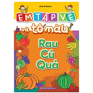 Sách: Combo Em Tập Vẽ Và Tô Màu (Túi 8 Cuốn)