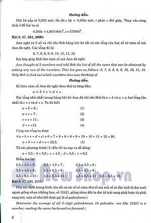Tuyển Tập Olympic Toán Học Tại Các Nước Đông Âu (Tái Bản)