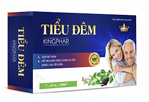 Tiểu Đêm Kingphar Hộp 30 Viên -Giúp bổ thận, cố tính, ấm bàng quang, tiểu khó, tiểu buốt, tiểu không tự chủ.